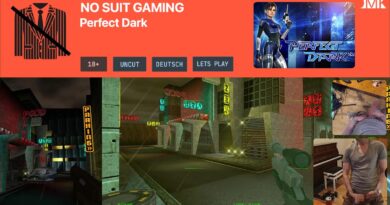 DieMilchgebendeKuh spielt Perfect Dark N64 Remaster nackt auf Xbox Series S im No Suit Gaming Format