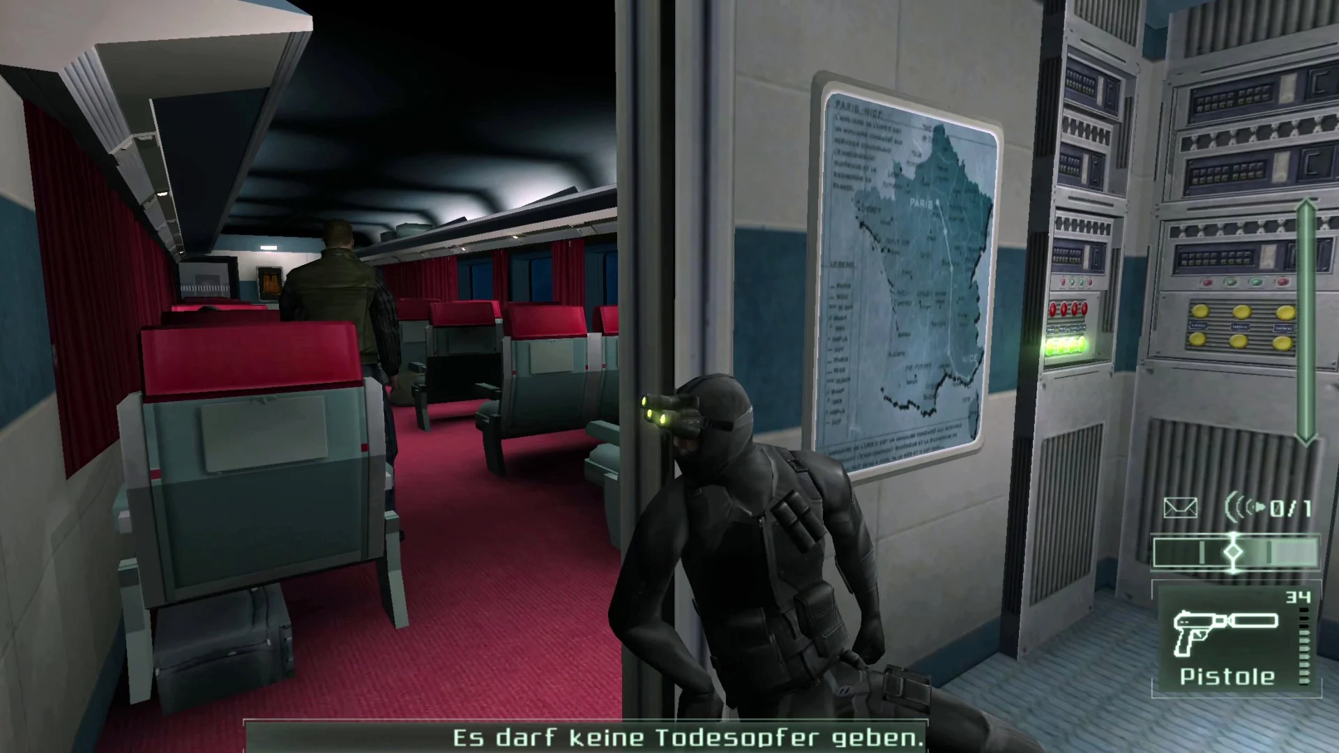 Szene aus Splinter Cell: Pandora Tomorrow